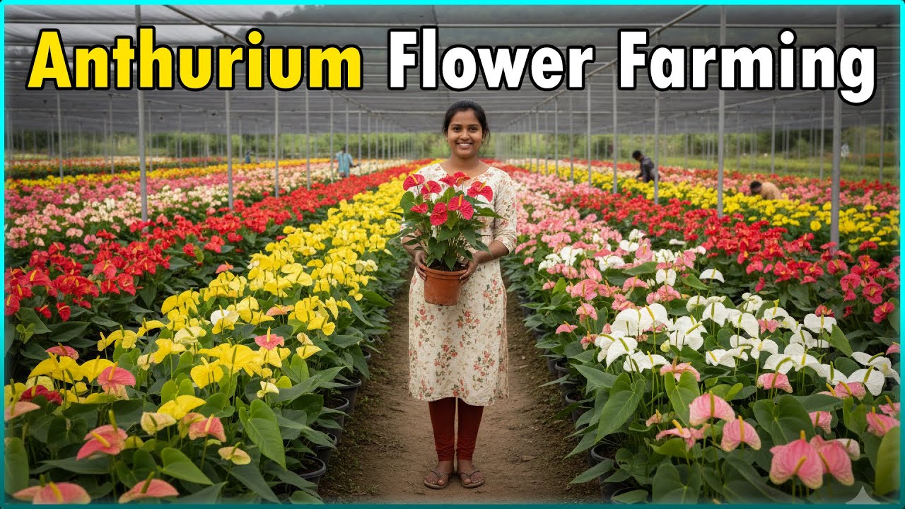 Anthurium Flower Farming | Turn These Exotic Flowers into Profit!