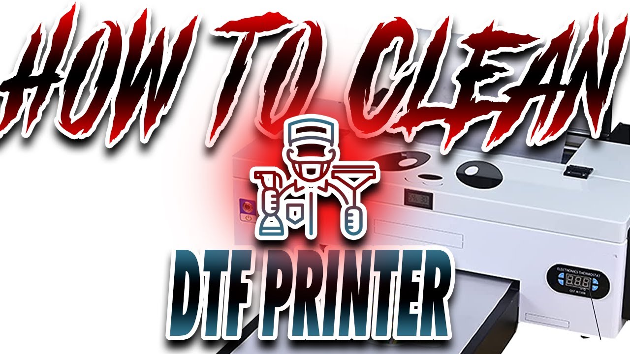 How to CLEAN your DTF Print Head Fix Smudging
