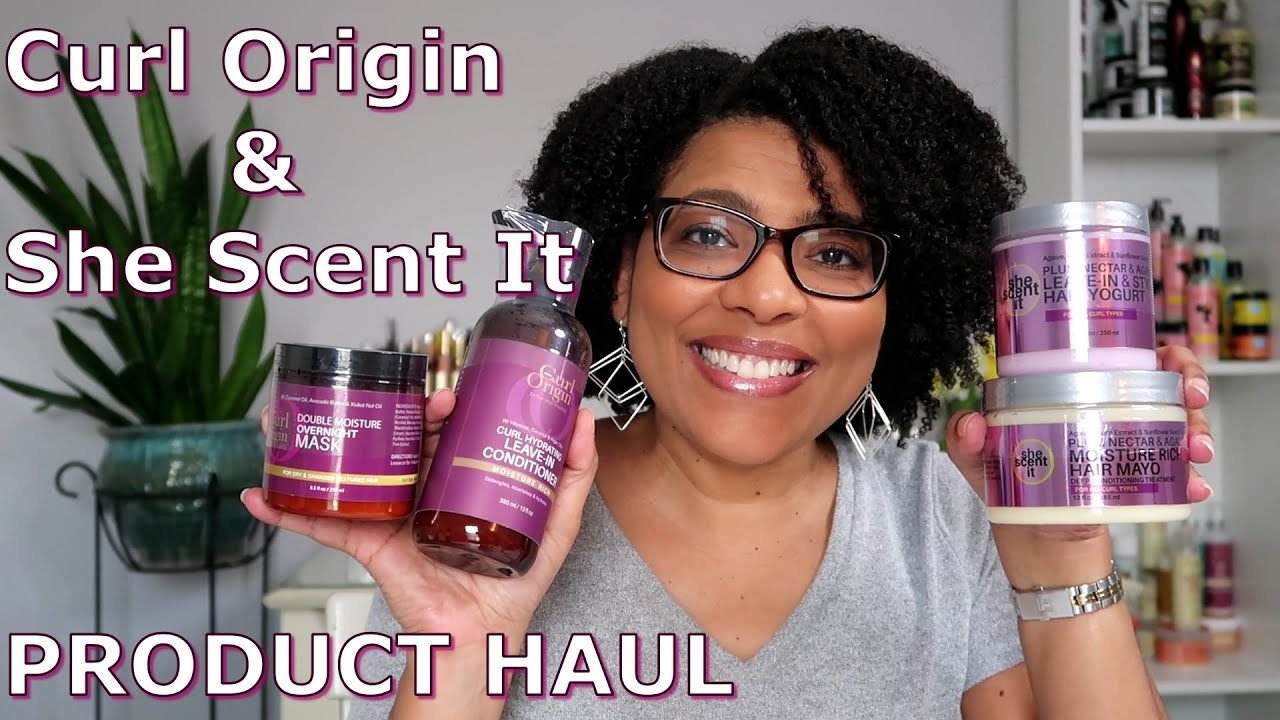 NATURAL HAIR PRODUCTS HAUL | Curl Origin & She Scent It | TYPE 4 LOW POROSITY | NaturalRaeRae