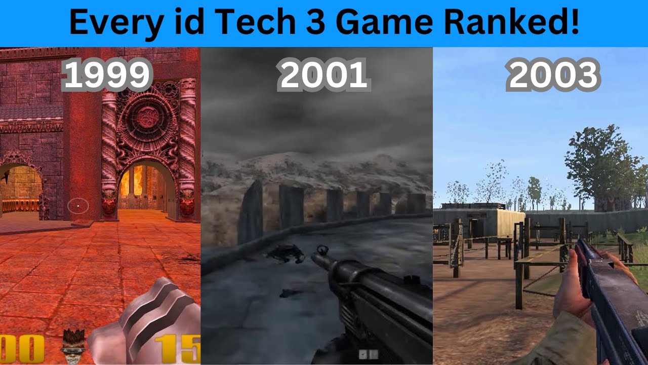 Every Id Tech 3 Game Ranked From Worst to Best