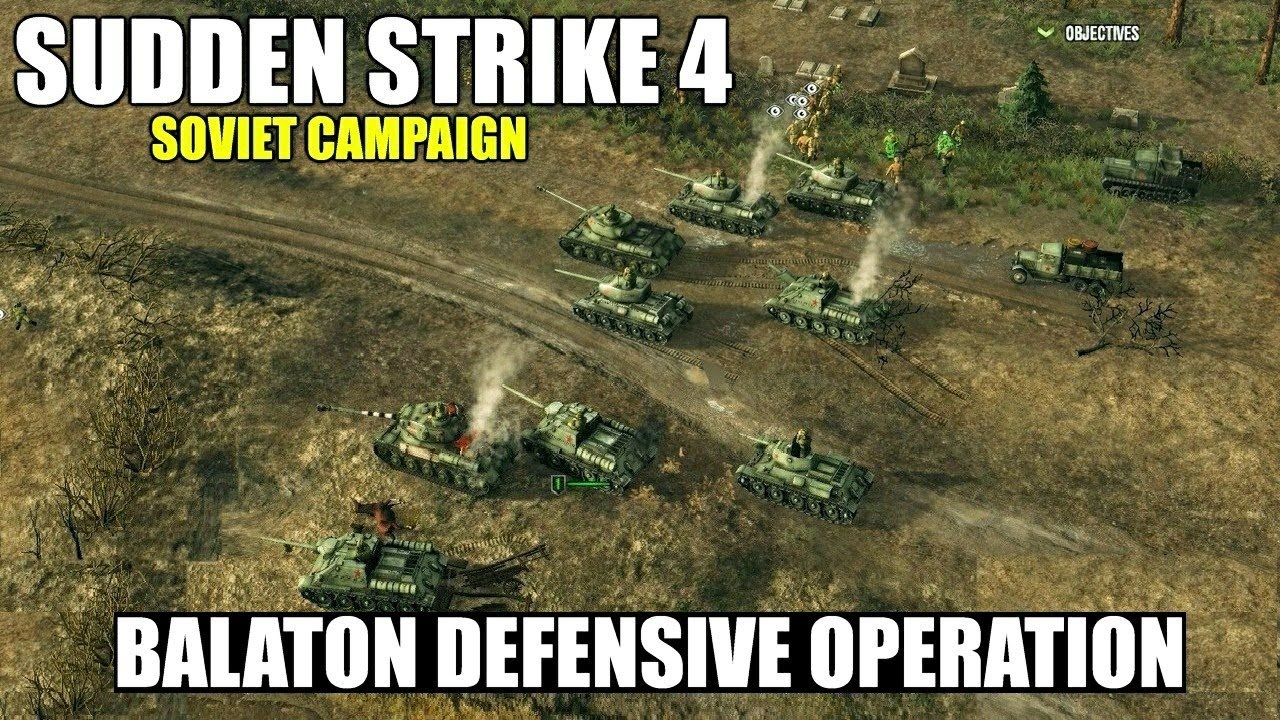 Sudden Strike 4 | Soviet Campaign | Balaton Defensive Operation