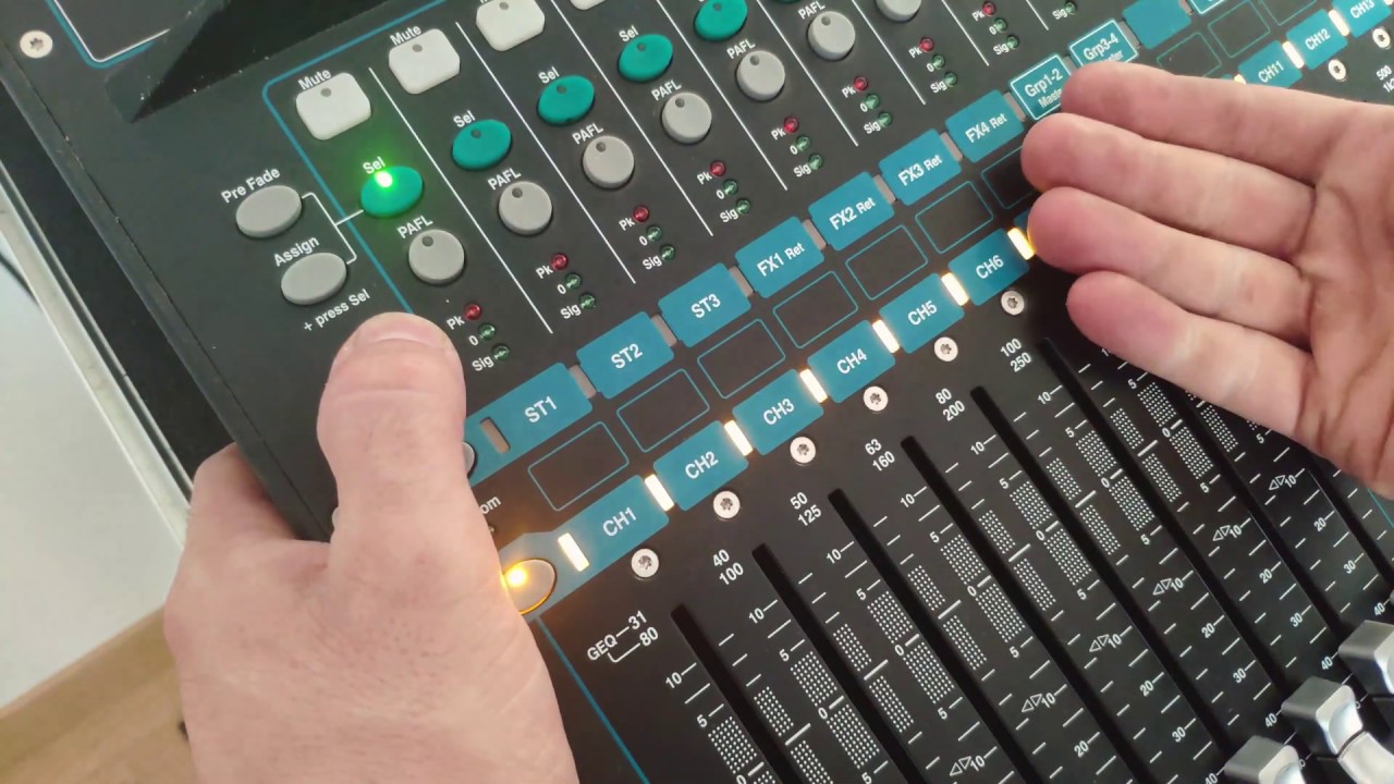 ALLEN & HEATH QU24 COME FUNZIONA QUESTO MIXER DIGITALE PARTE 1
