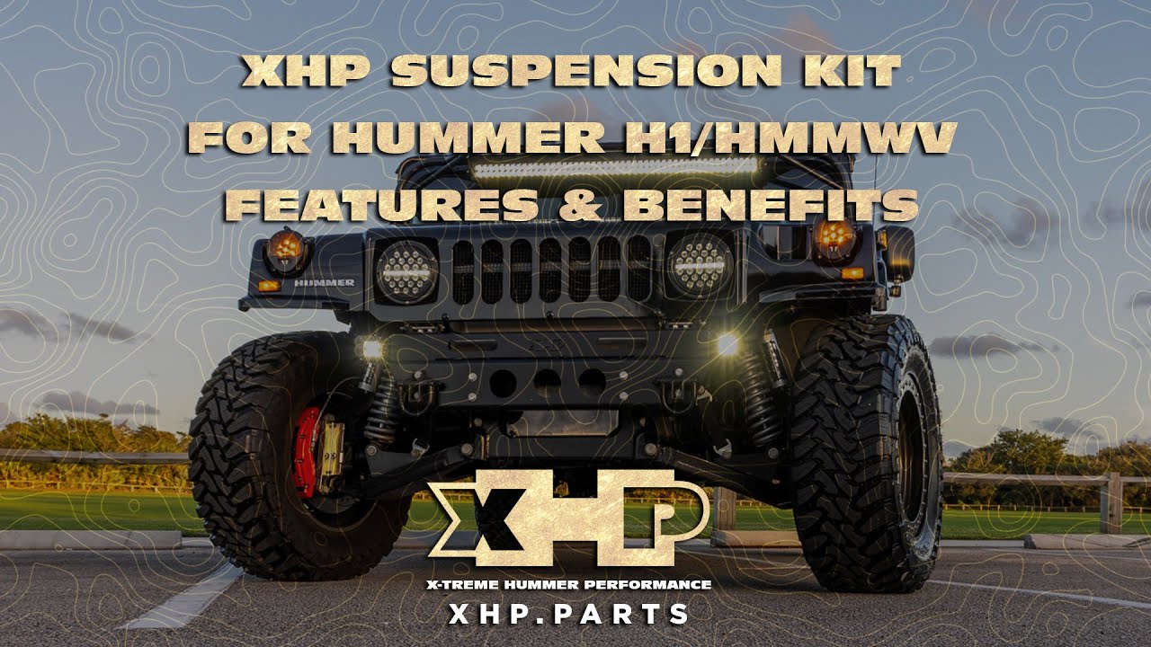 XHP Hummer H1/HMMWV Suspension Kit | Features and Benefits