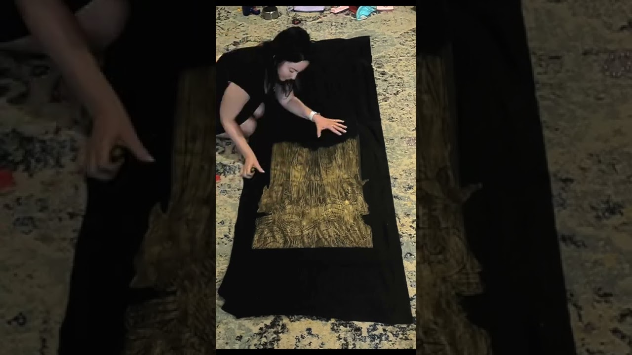 Fast Motion Brass Rubbing