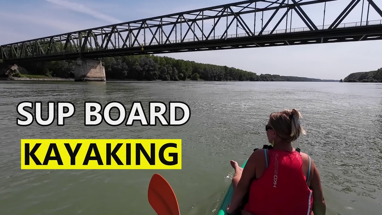 Danube River SUP-tacular! Let's get paddling! SUP board Kayaking.