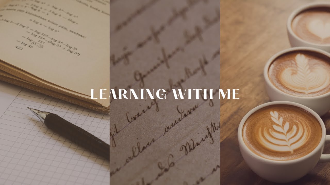 ASMR LEARNING WITH ME I KEYBOARD SOUND I WRITING NOTES