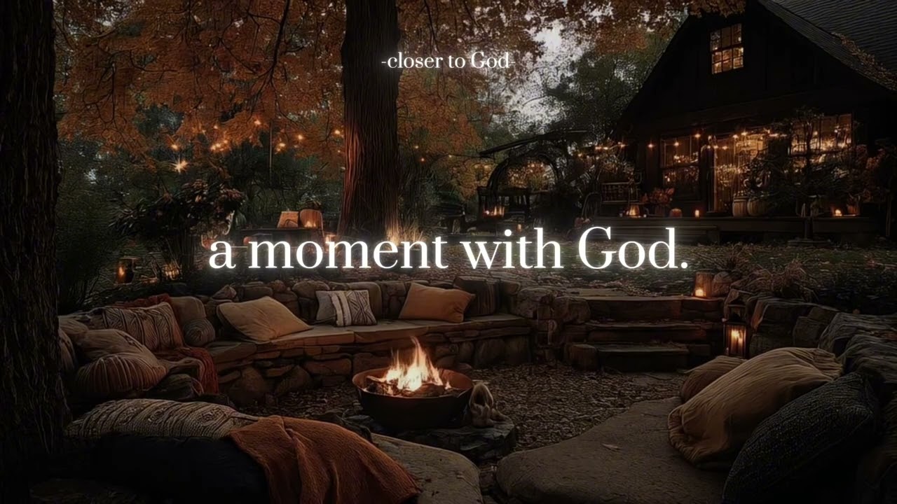 a moment with God.