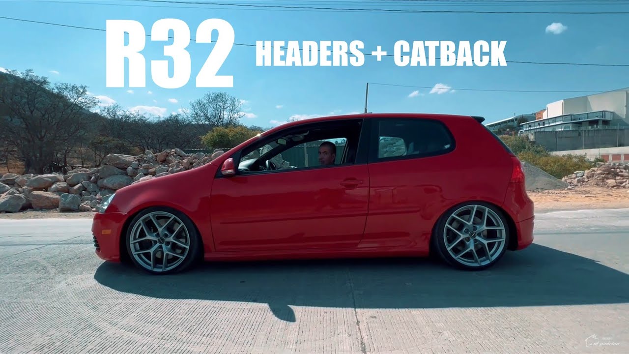 Golf R32 | headers y catback @PoweredbyElPadrino #exhaustsound  #exhaustsystem