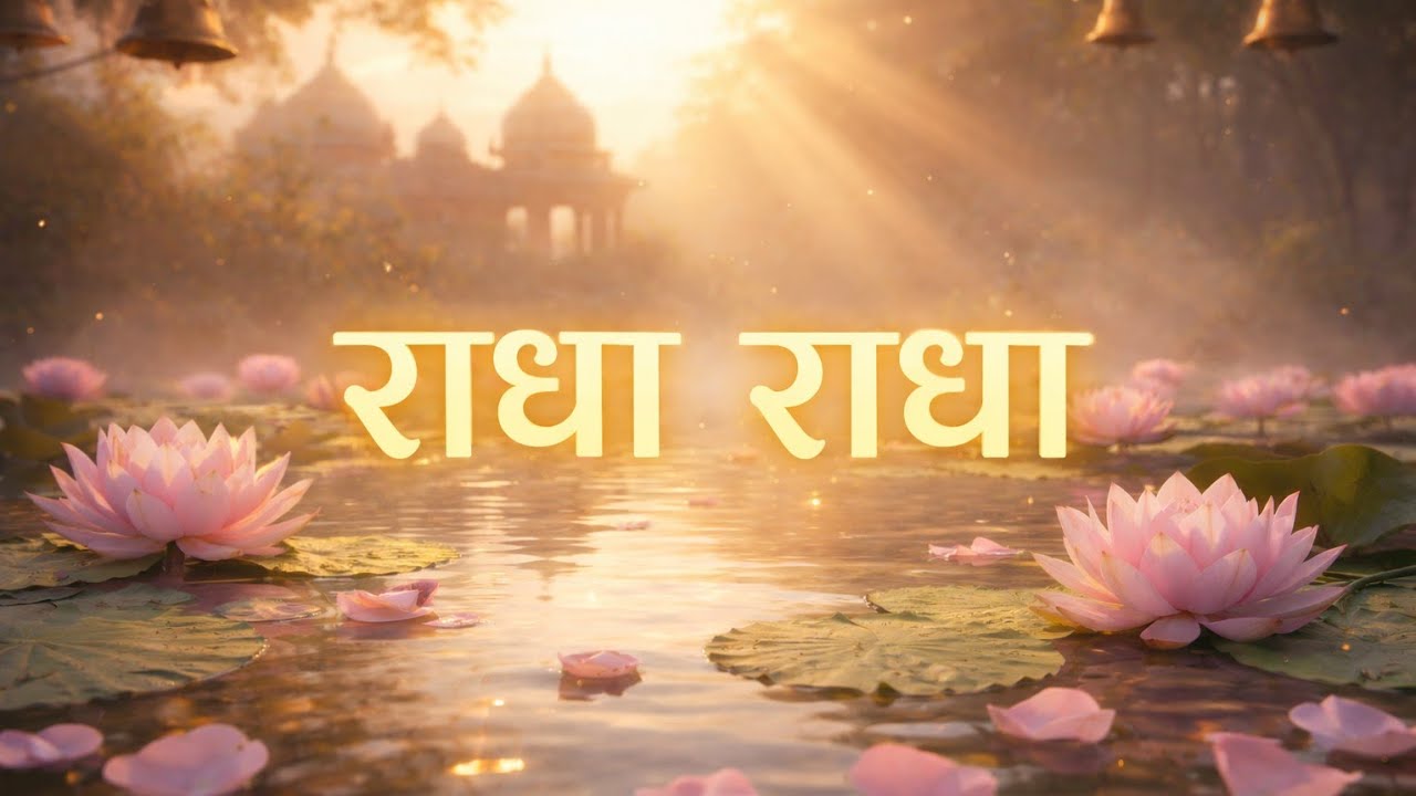 Radha Radha Jap | Stress Relief | Calm Mind | Bhakti Meditation
