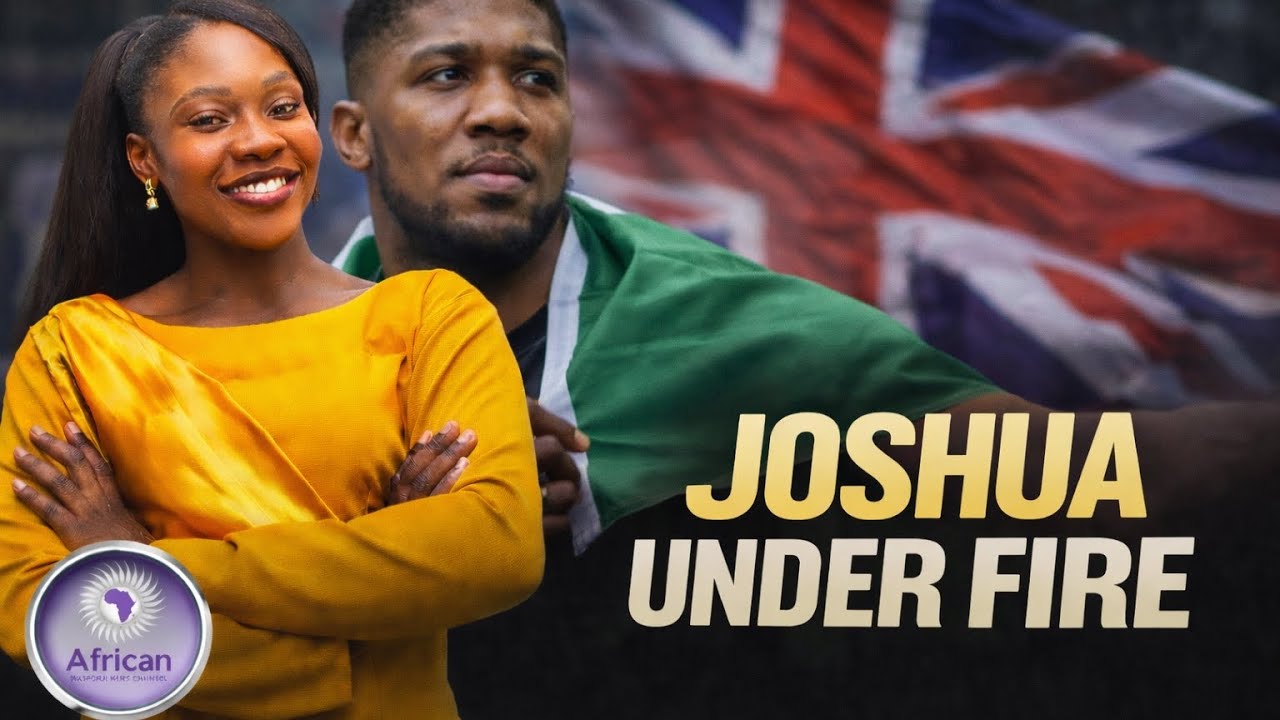 Anthony Joshua Faces Backlash, Called Anti-White Racist for Waving Nigerian Flag and not UK