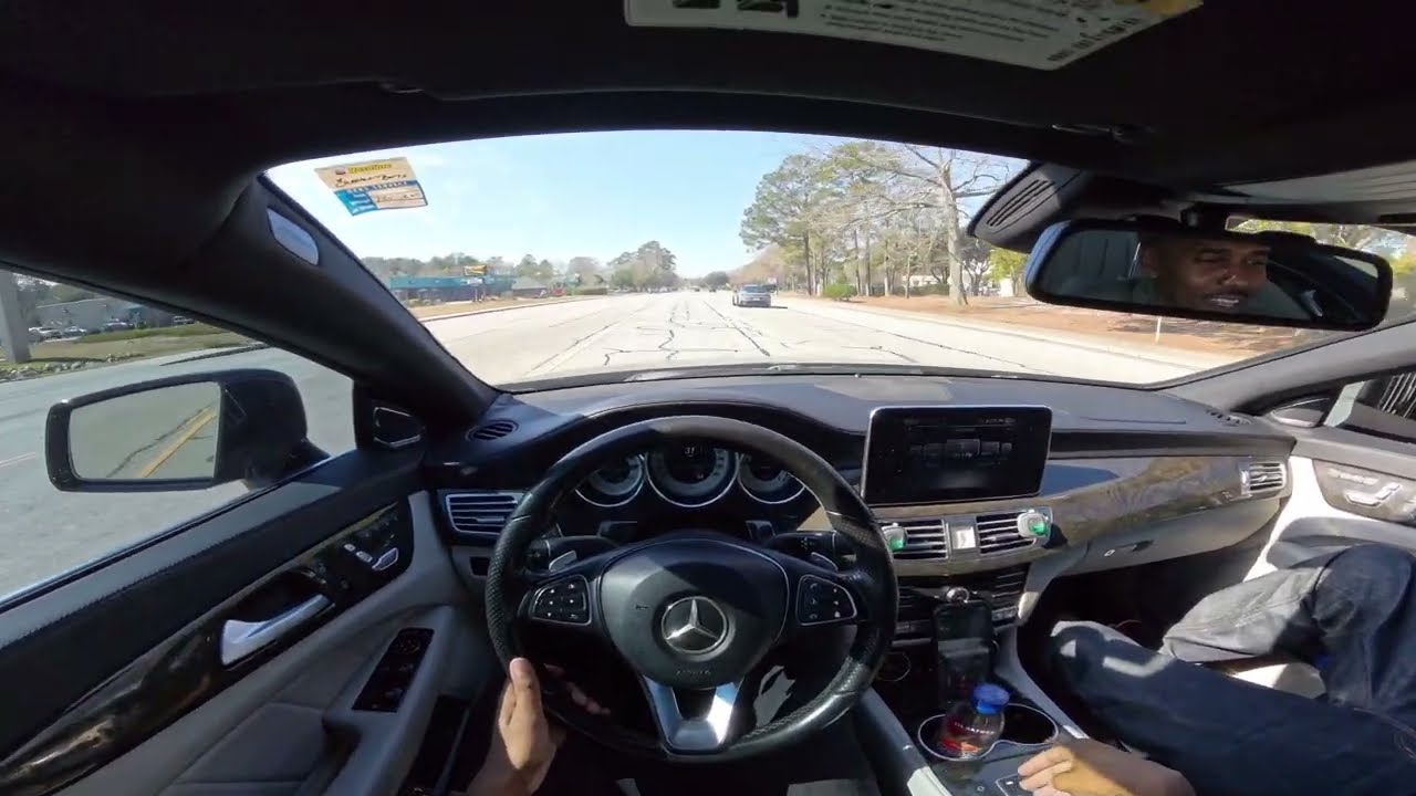 I Got To Drive A CLS!!! (POV DRIVE)
