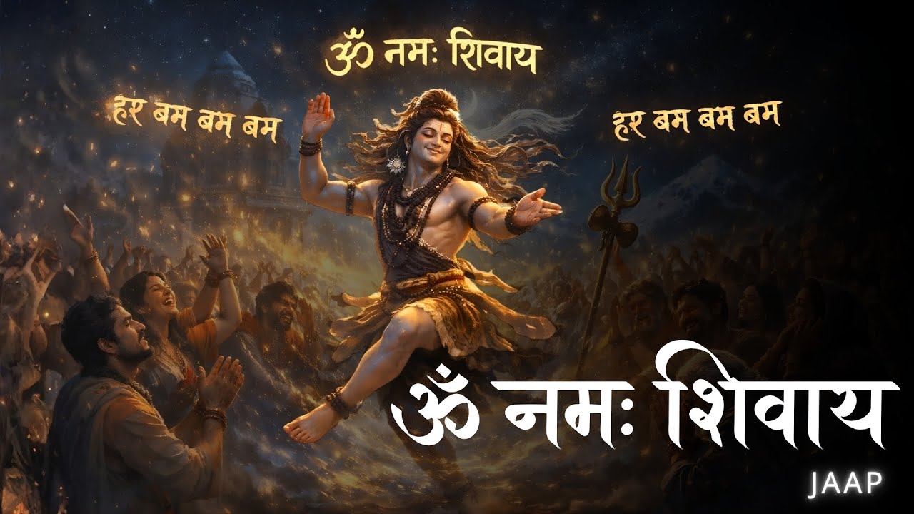 ॐ नमः शिवाय | Har Bam Bam Bam Chant | Om Namah Shivaya Chant | Bhajan Marg | Aayush Grover