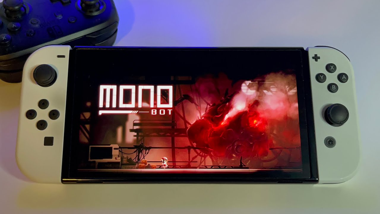MONOBOT - Review | Switch OLED handheld gameplay
