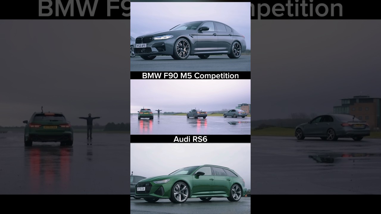 BMW F90 M5 Competition Vs Audi RS6 #bmw #f90 #m5 #bmwf90 #f90m5 #m5f90 #m5f90competition #audi #rs6