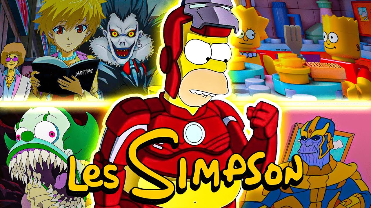 10 parodies ICONIQUES des SIMPSON (À voir absolument) 