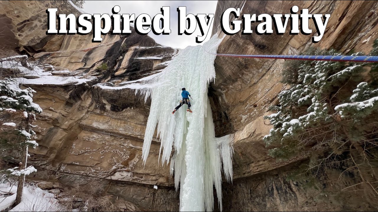 Utah Ice: Inspired by Gravity \\ Don't Fall in Frozen Rivers