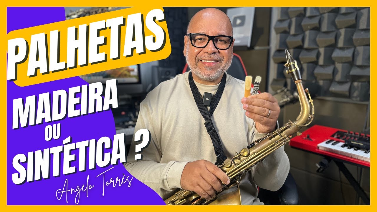 Qual Palheta Devo Usar no Sax ? - Entenda as DIFERENÇAS | Angelo Torres | SAX MASTER