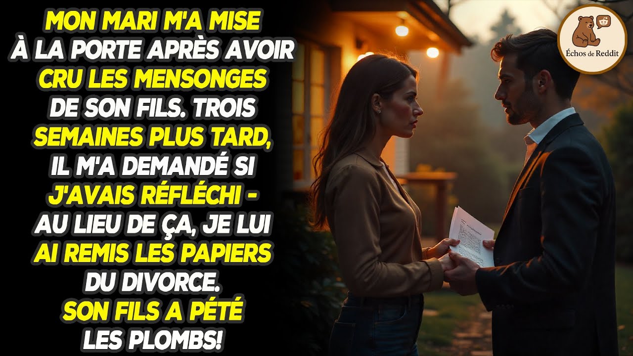 Ils m'ont mise à la porte à cause de mensonges - Maintenant, mon divorce a bouleversé leur monde !