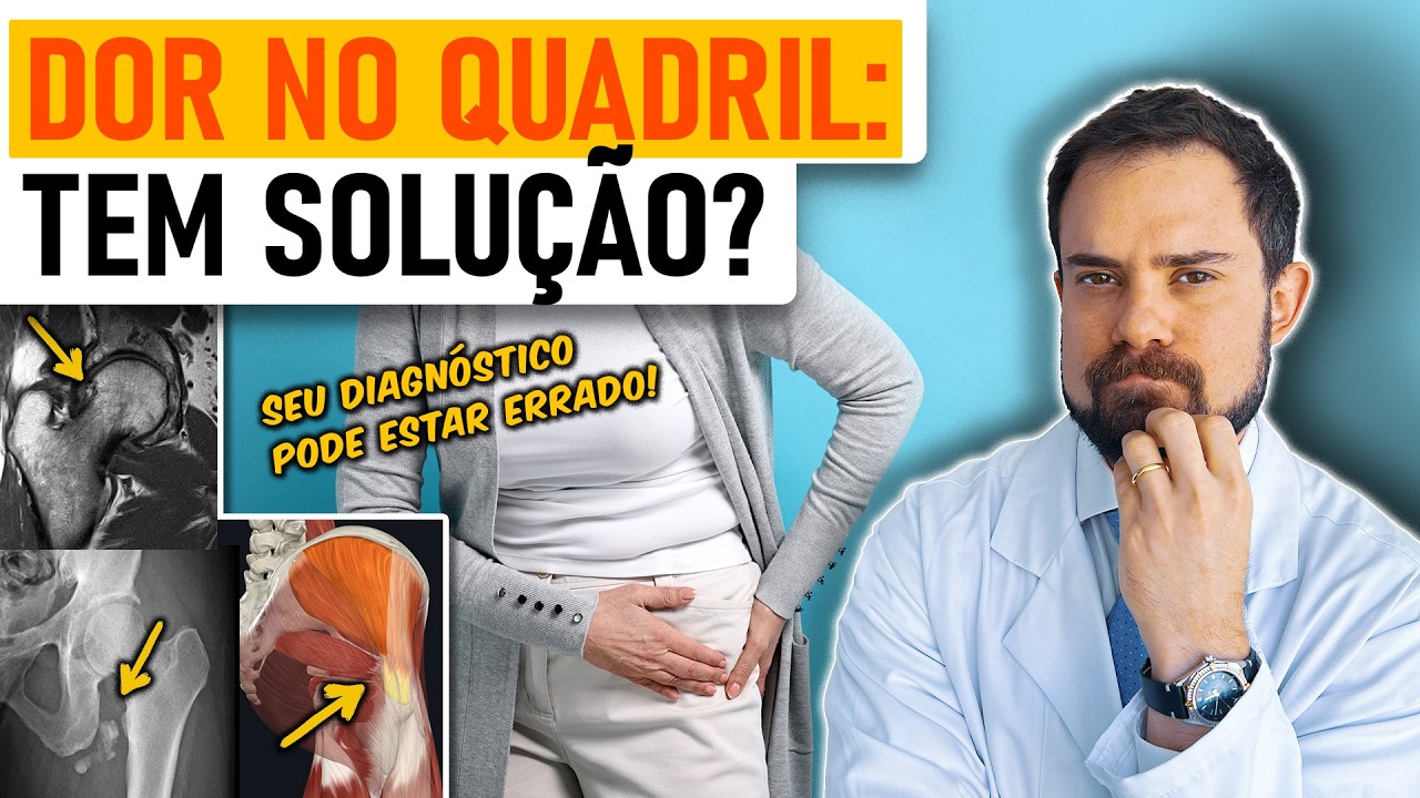 Dor no Quadril: GUIA COMPLETO! As 12 Principais CAUSAS e como TRATAR (Aulão c/ Ortopedista)