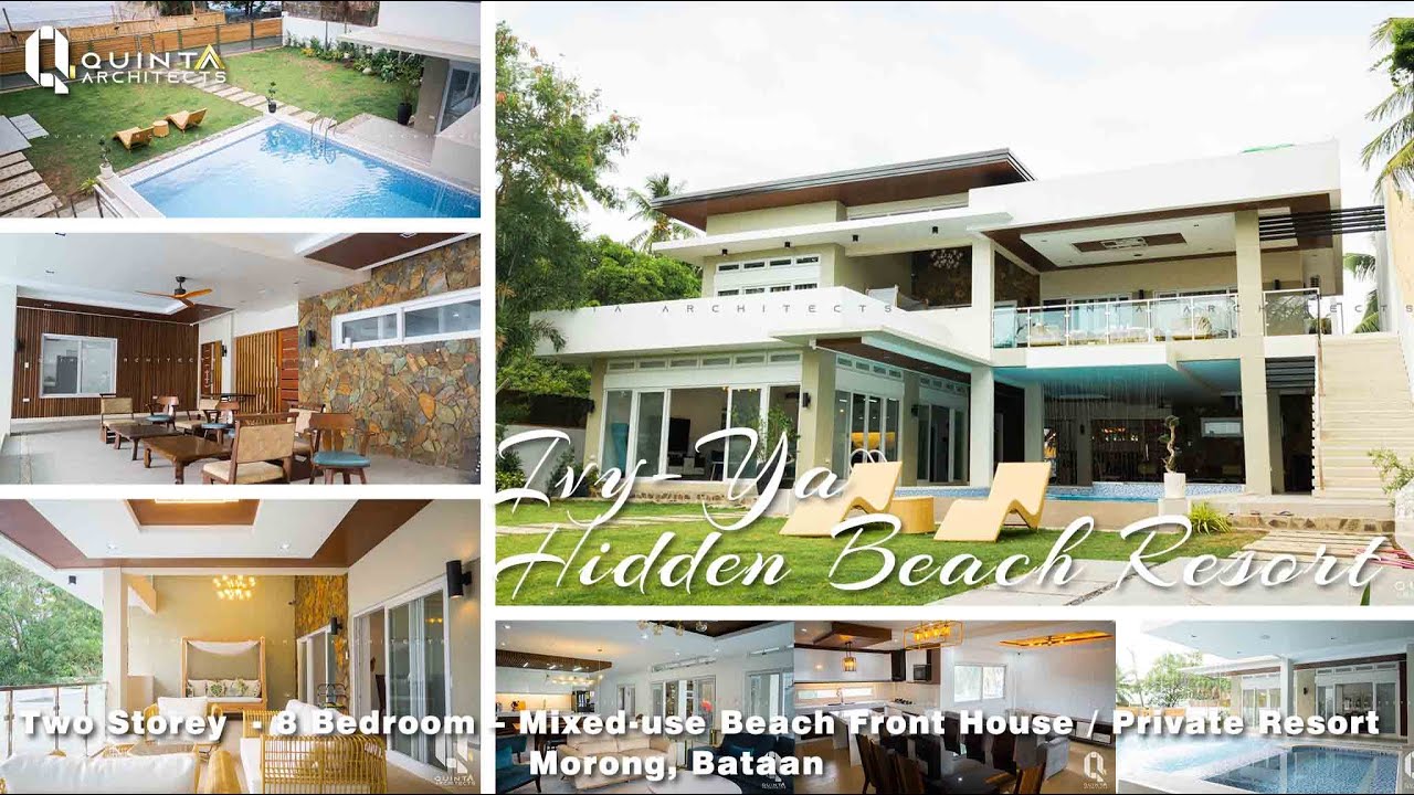 IVY-YA HIDDEN BEACH RESORT - Two Storey Mixed-use Beach Front Resort | Quinta Architects
