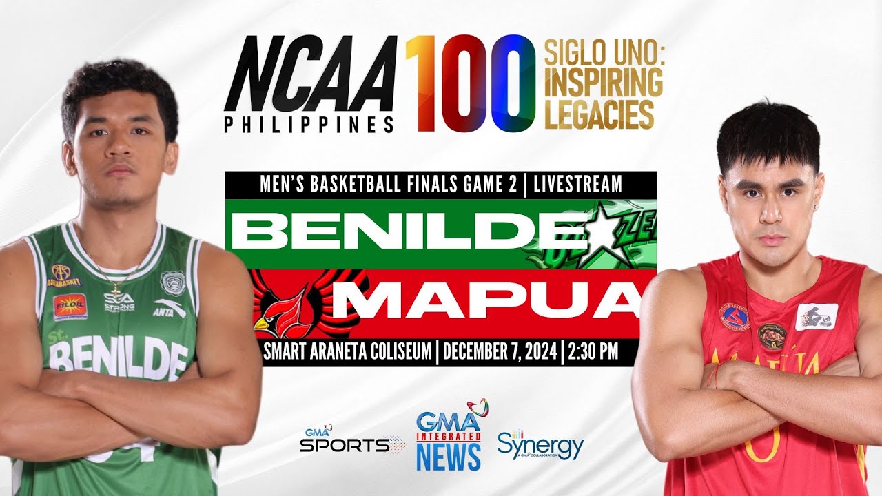 Map&uacute;a vs Benilde (Men&rsquo;s Basketball Finals) | NCAA Season 100 - Replay