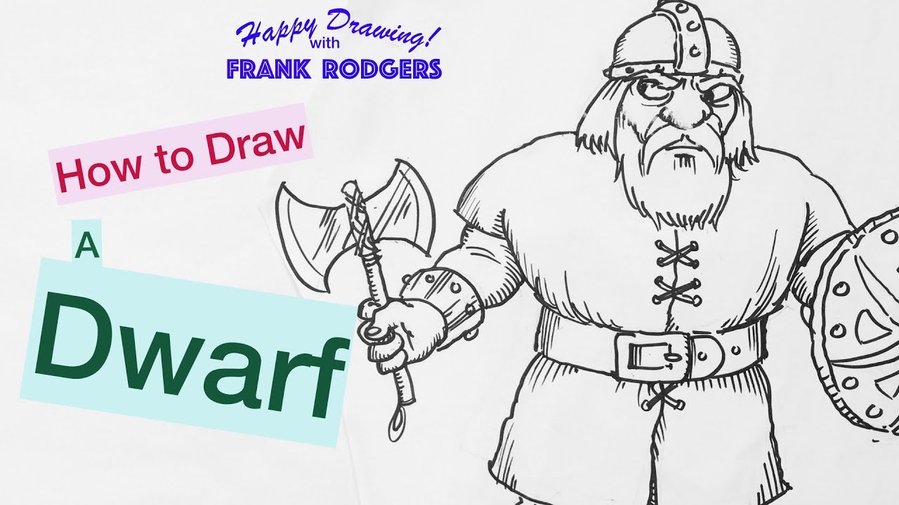 How to draw a Dwarf - Illustration Live with Frank Rodgers