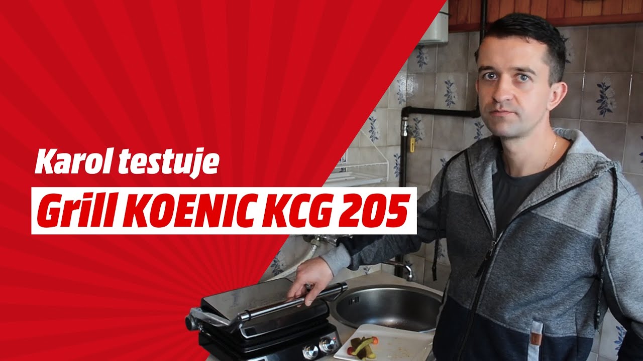 Ambasadorzy MediaMarkt #4 Karol testuje Grill KOENIC KCG 205