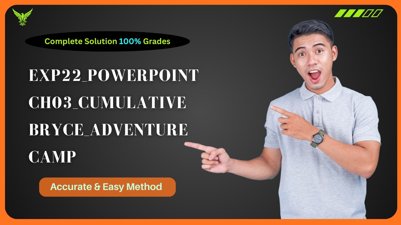 Exp22_PowerPoint_Ch03_Cumulative_Bryce_Adventure_Camp | Step by Step Solution | (Full Walkthrough)