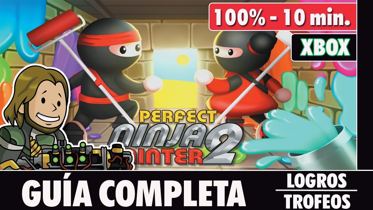 PERFECT NINJA PAINTER 2 - Guía completa [LOGROS/TROFEOS]
