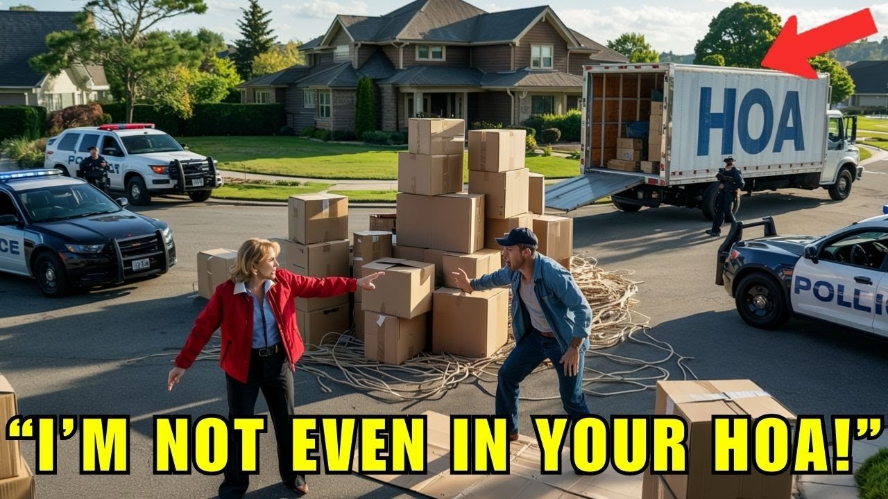 HOA Karen Loses It When I Move Into My New Home That’s NOT in the HOA — Demands I Leave Immediately!