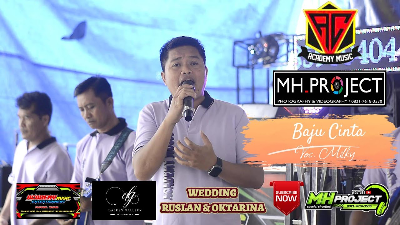 BAJU CINTA || VOC. MILKY || OT ACADEMY MUSIC || LIVE ULAK KEMBAHANG 2 || WEDDING RUSLAN & OKTARINA