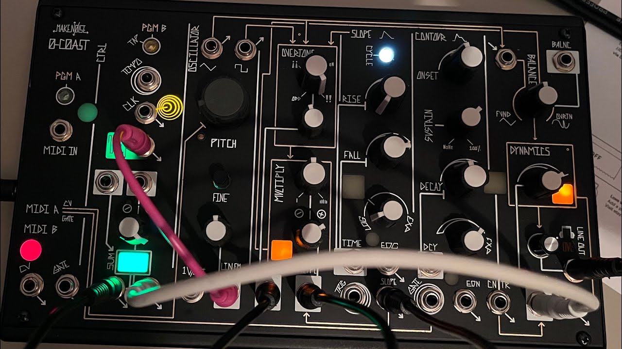First exploration of the Make Noise 0-Coast