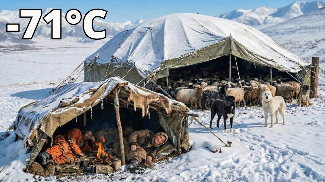 Surviving Shepherd Life in One of the Coldest Regions of Afghanistan | Winter Extreme Survival