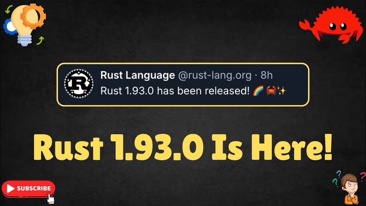 Практическое руководство по Rust 1.93.0: быстрее, безопаснее и эргономичнее, чем когда-либо!