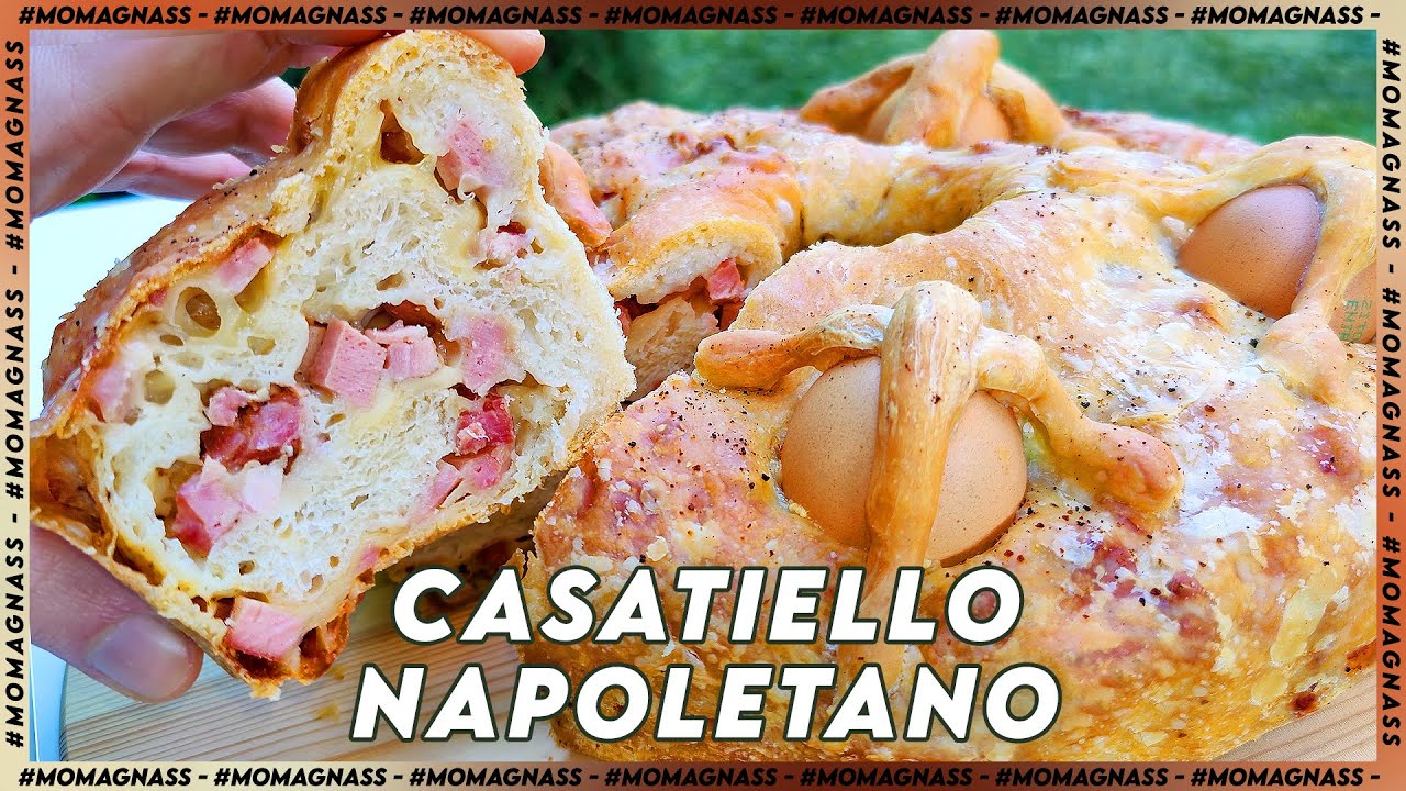 Casatiello Napoletano con Caputo Pizzeria (Ricetta completa