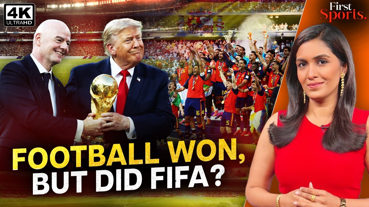 ПРЯМОЙ ЭФИР: Испания поднимает кубок ЧМ, но оправдала ли ФИФА ожидания? | First Sports с Рупой Ра...