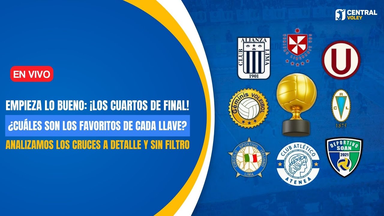 ¡EMPIEZA LO BUENO! LLEGARON LOS 4TOS DE FINAL DE LA LIGA PERUANA ¿QUÉ EQUIPOS SON LOS FAVORITOS?