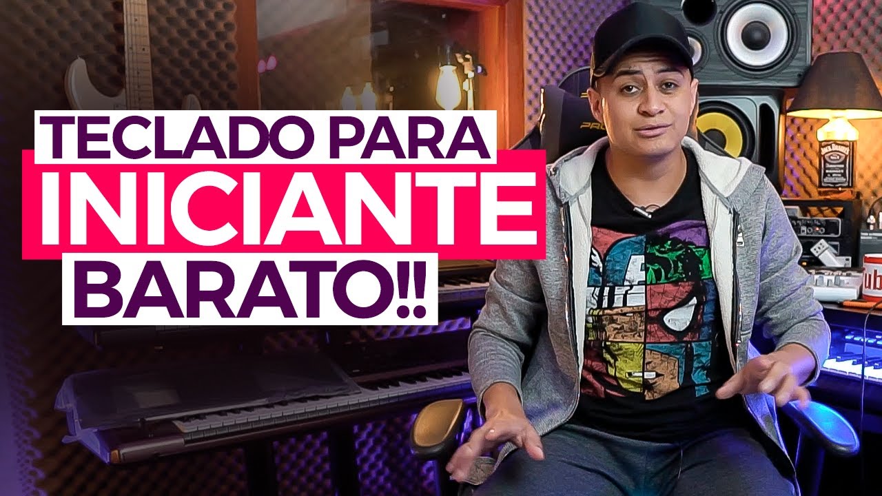 TECLADO PARA INICIANTE - BOM E BARATO PRA APRENDER