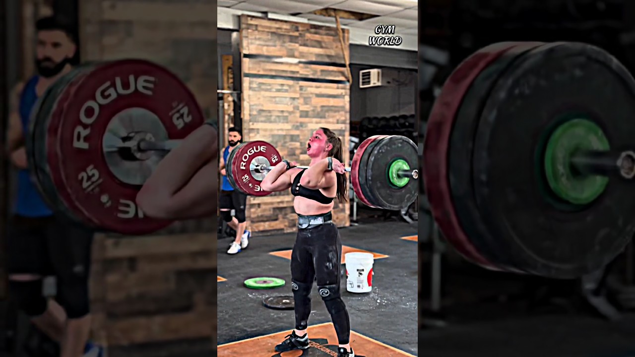 Girls Weight Lifting Attitude 🔥😱 