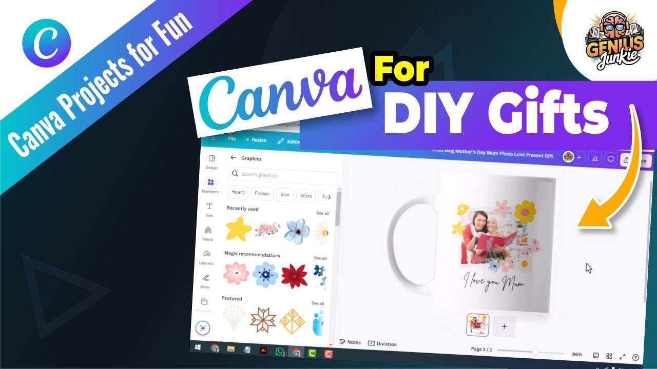 Create Amazing DIY Gifts with Canva Personalized Gift Ideas Made Easy!