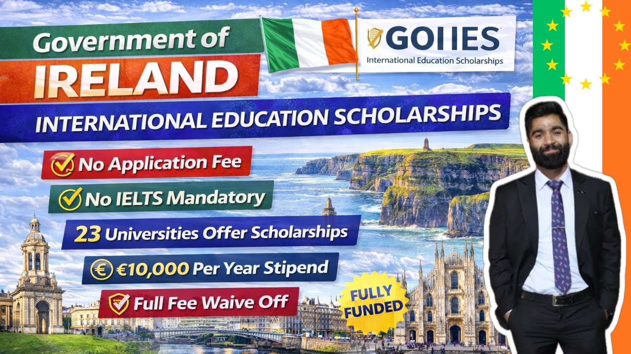 How to Apply for Government of Ireland Scholarship | Free Study in Ireland | Step by Step Guide