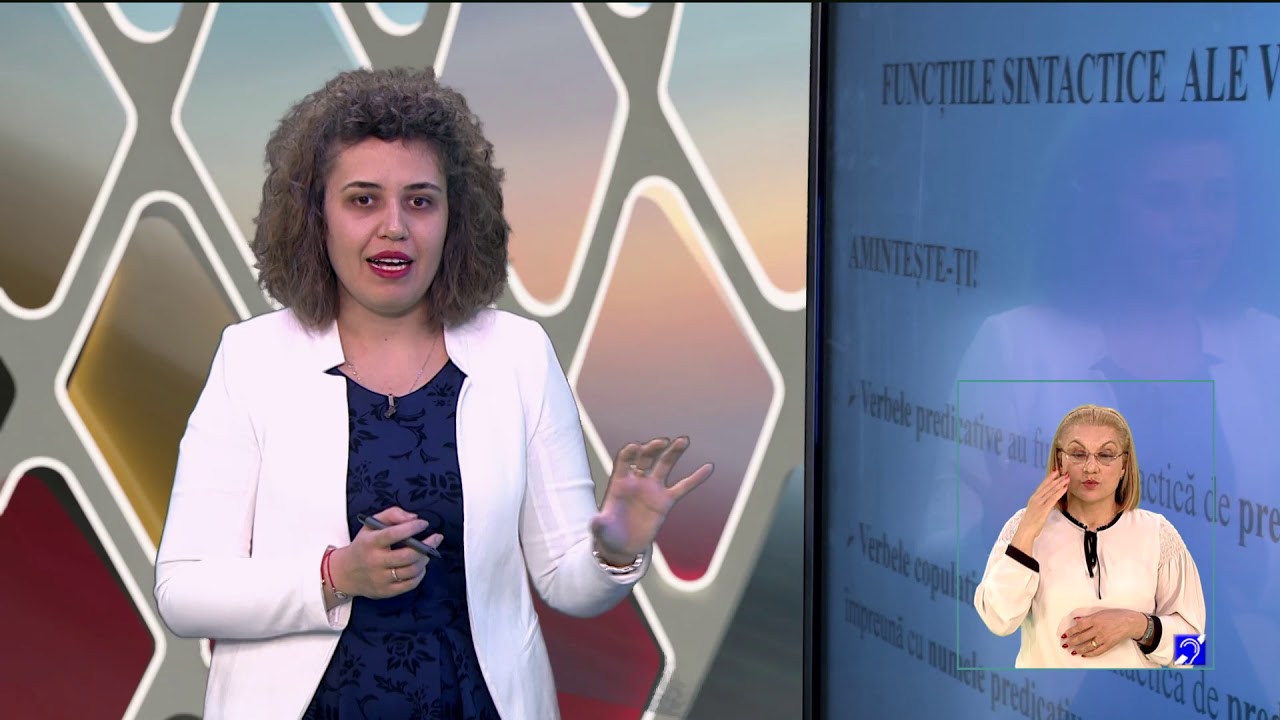#TeleŞcoala: Limba și literatura română clasa a VIII-a: Verbul (@TVR2)
