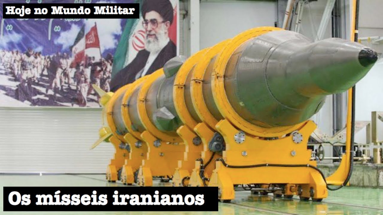 Os m&iacute;sseis iranianos