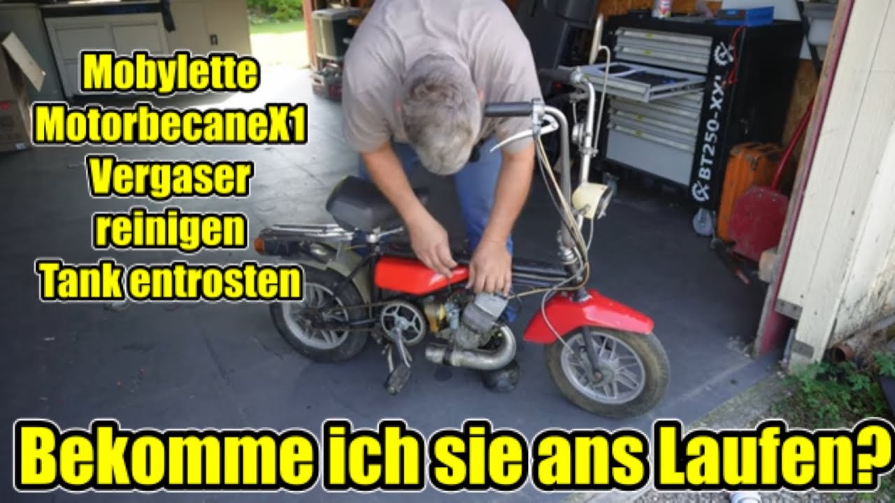 Motobecane X1 Mobylette die hässlichste Mofa, die ich in meinem Leben gesehen hab