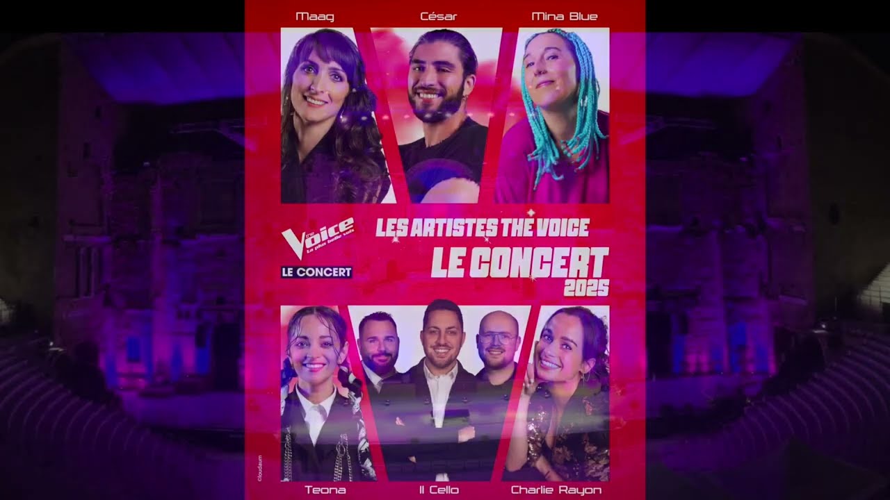 Orange the voice tour 2025 avec 1000 choristes