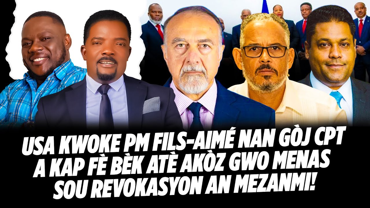 JWÈT LA MAKE SAN ! USA🇺🇸 KWOKE PM FILS AIMÉ NAN GÒJ CPT A KAP FÈ BÈK ATÈ AKÒZ GWO MENAS SOU
