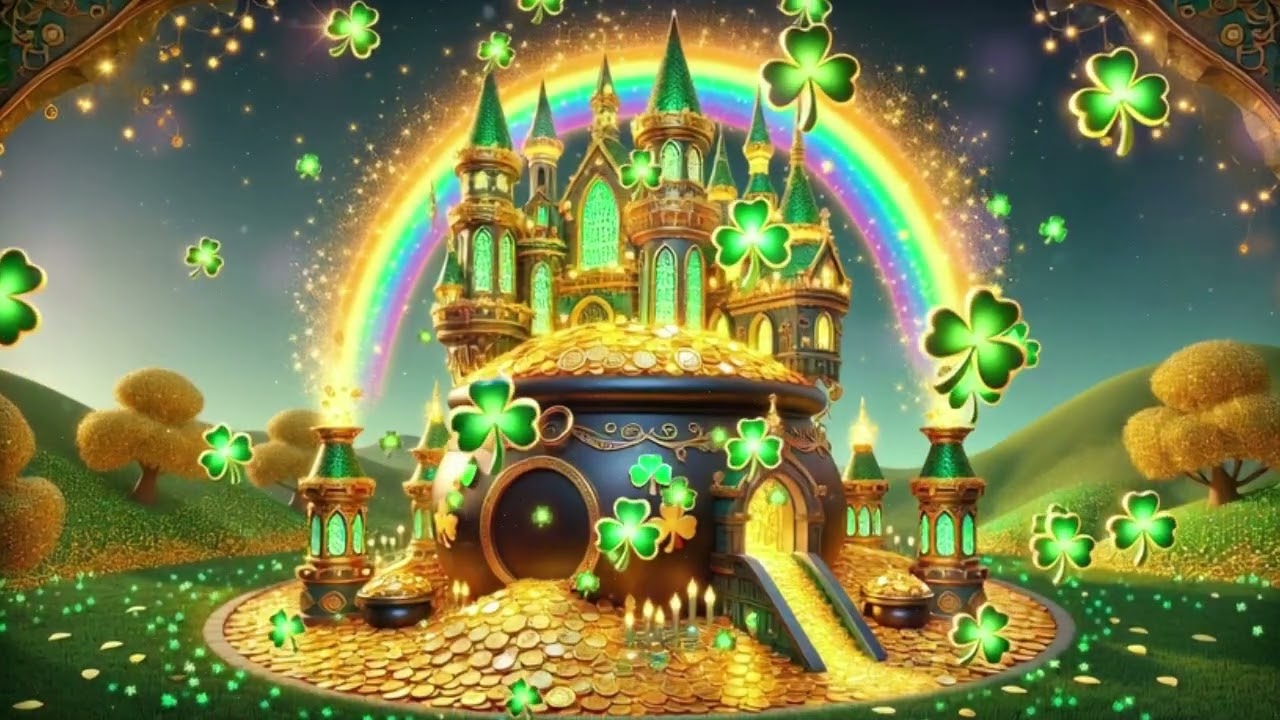 Cozy Jazz & St. Patrick’s Day Pot of Gold Castle 🍀 Instrumental Background Music to Work or Study