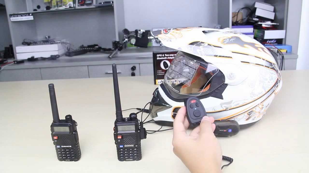 Motorcycle / bicycle Bluetooth Audio & GPS Two-Way Radio Adaptor