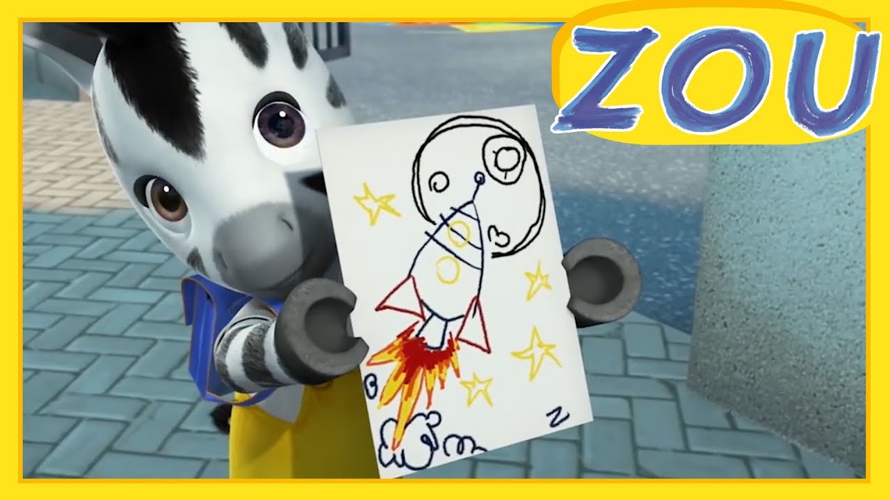 Zou en español 🎨 EL ARTISTA  🌅 Dibujos animados