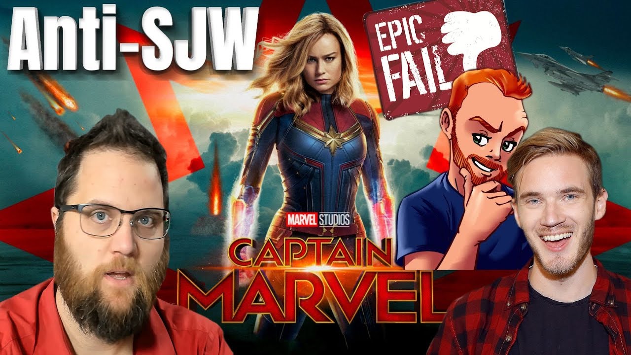 Hilarious Anti-SJW Captain Marvel Fails!